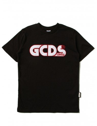 T-shirt GCDS bimbo 028491 nera AI21