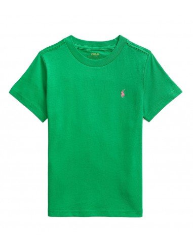 T-shirt Polo Ralph Lauren bimbo 321832904105 verde PE23