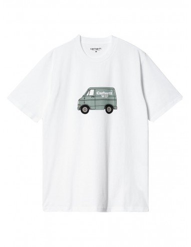 T-shirt Carhartt Wip uomo Mystery machine I032385 bianca