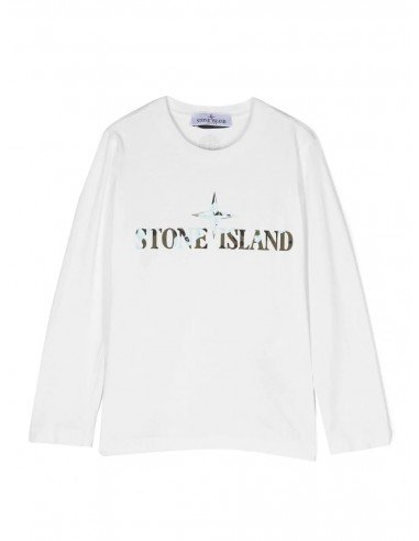 T-shirt Stone Island bimbo 791621151 avorio 
