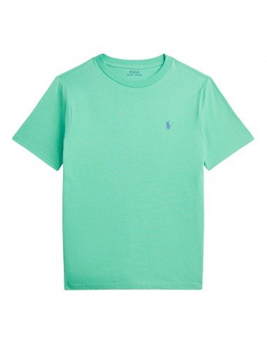T-shirt Polo Ralph Lauren bimbo 323832904107 verde chiaro PE