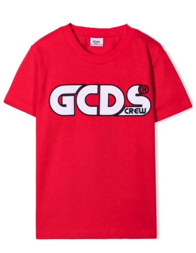 T-shirt GCDS bimbo 028491 rossa AI21