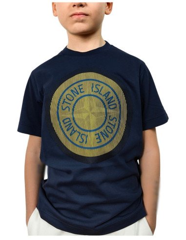 T-shirt Stone Island bimbo 761621069 blu PE22