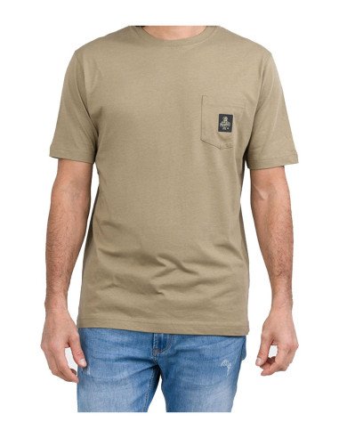T-shirt Refrigiwear uomo Pierce T22600JE9101 tortora