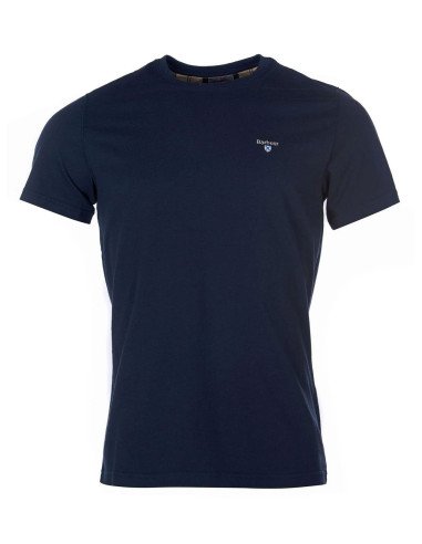 T-shirt Barbour uomo Tartan MTS0670 blu