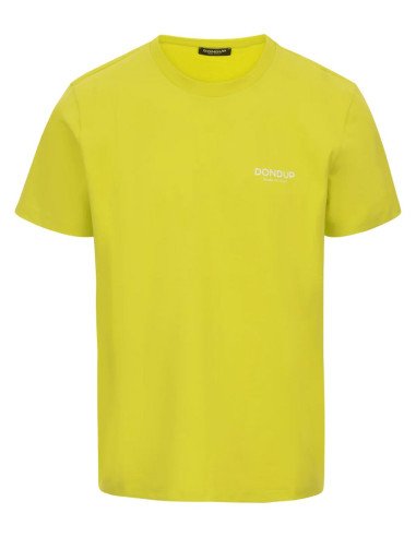 T-shirt Dondup uomo US198JF0309UHN5 gialla lime